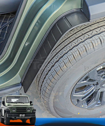 How to solve the problem of paint chipping and mud splashing from the rear tires of a 212?