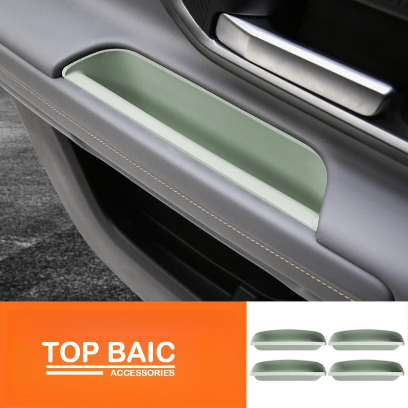 Rear silicone storage box and door handle organizer for BJ40e