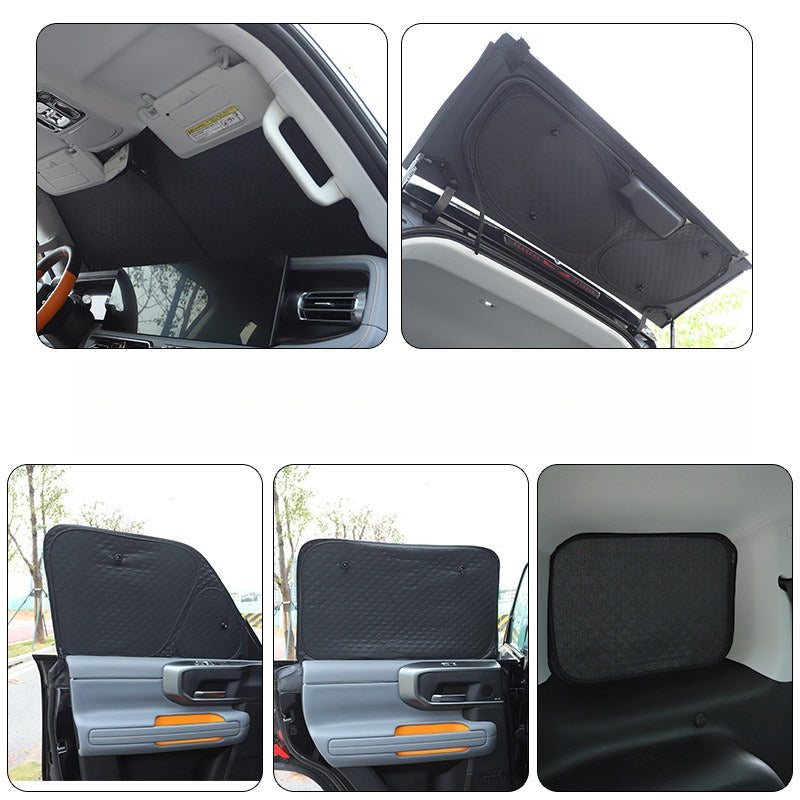 Privacy Blackout Side Window Sunshade Curtain for BJ40e