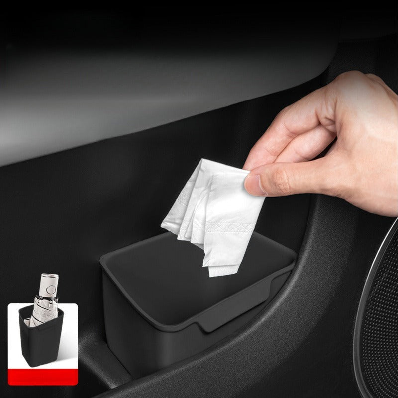 Universal Silicone Car Door Storage Box Waterproof Organizer