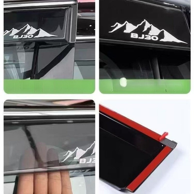 Window Rain Guard For BAIC BJ30