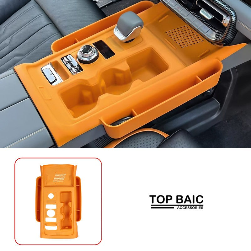 Center console silicone storage mat for BJ40e
