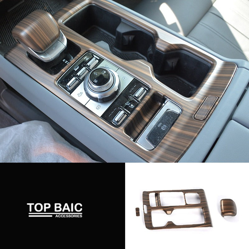 Wood Grain Interior Trim Covers for BAIC BJ40e