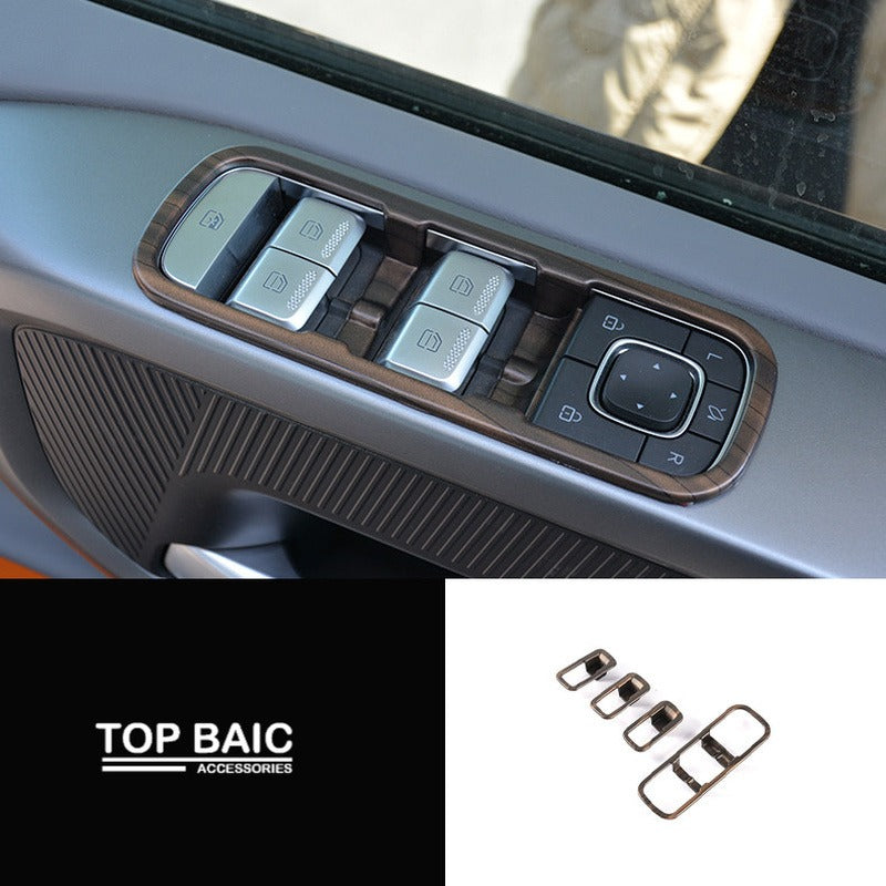 Wood Grain Interior Trim Covers for BAIC BJ40e