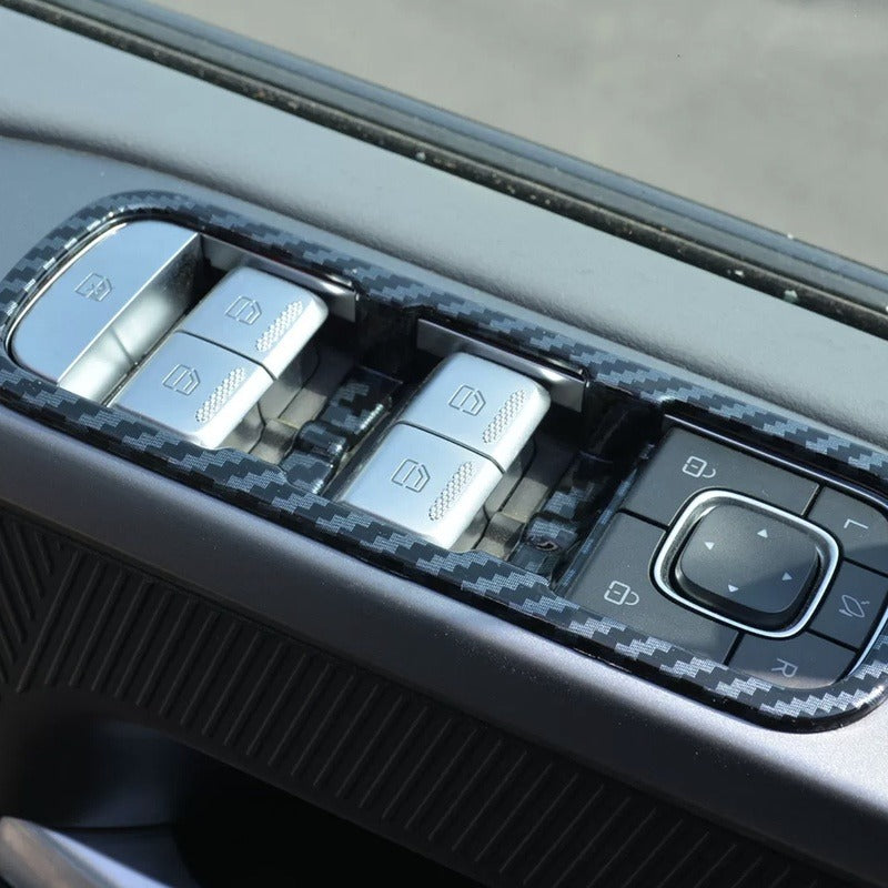 Carbon Fiber Pattern Interior Trim Covers for BAIC BJ40e