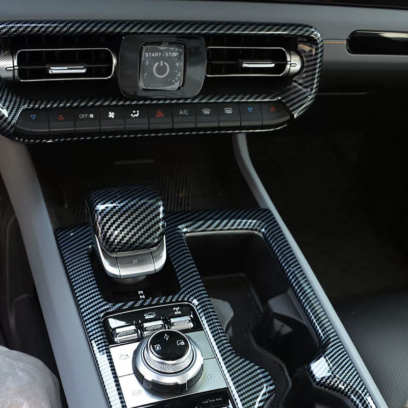 Carbon Fiber Pattern Interior Trim Covers for BAIC BJ40e