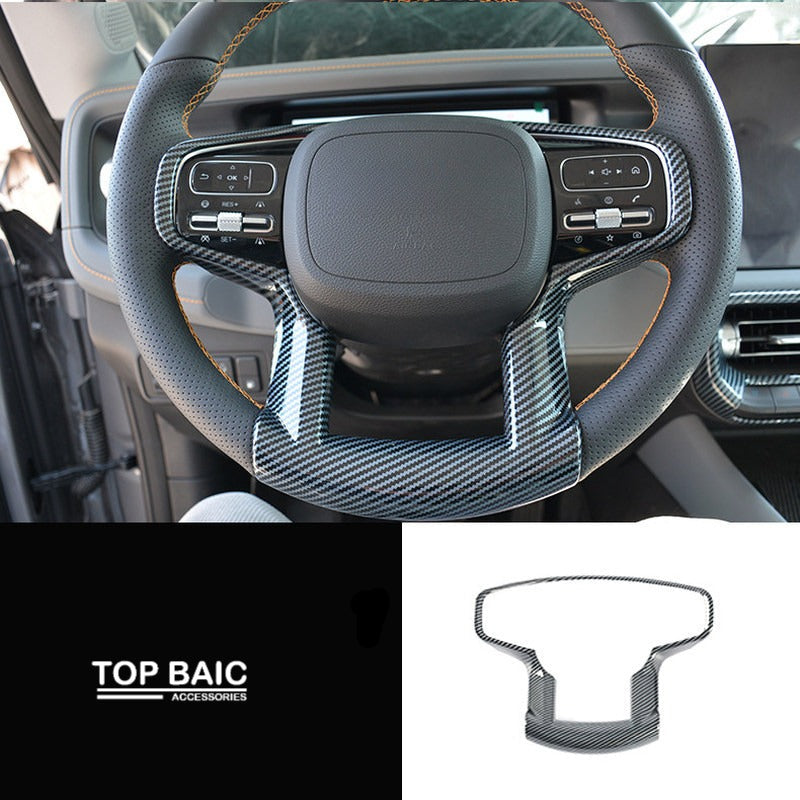 Carbon Fiber Pattern Interior Trim Covers for BAIC BJ40e