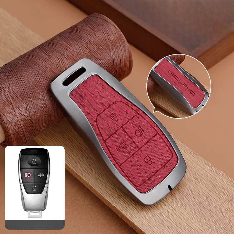 Alloy Key Case Durable Protective Cover For BAIC BJ60/BJ40/BJ30