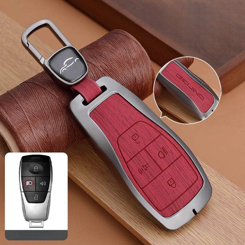 Alloy Key Case Durable Protective Cover For BAIC BJ60/BJ40/BJ30