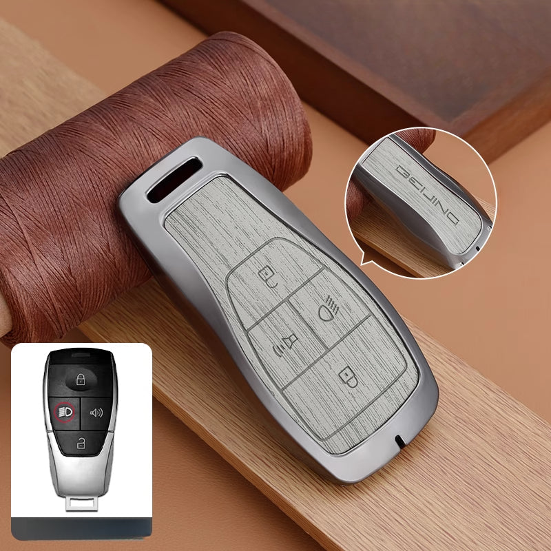 Alloy Key Case Durable Protective Cover For BAIC BJ60/BJ40/BJ30