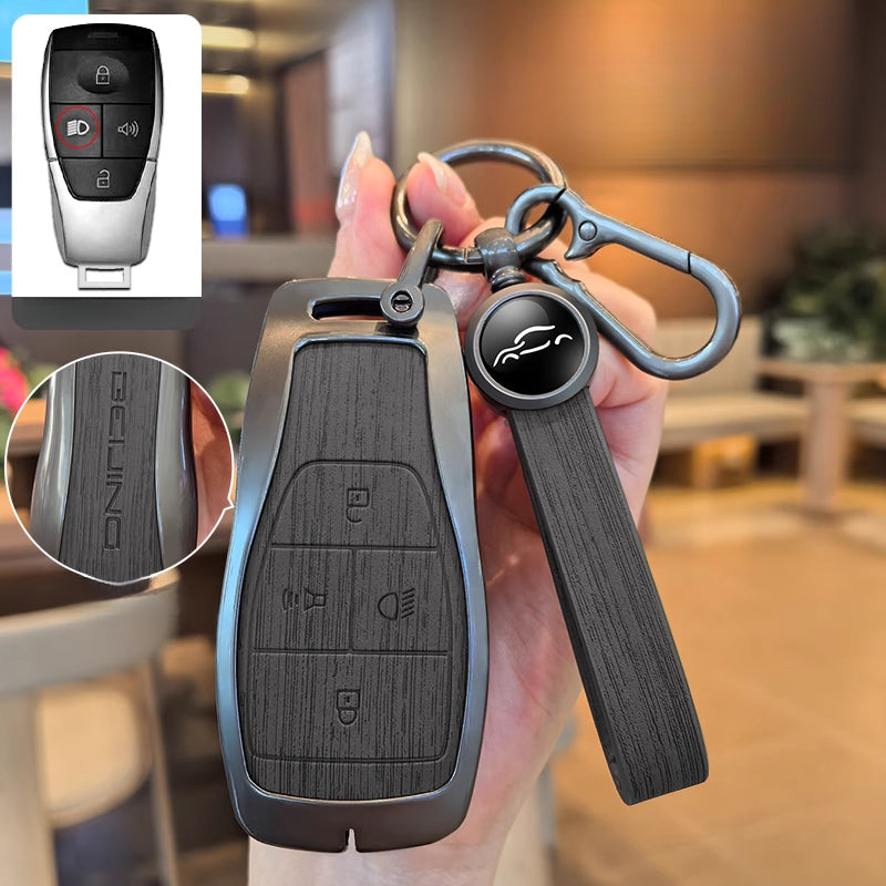 Alloy Key Case Durable Protective Cover For BAIC BJ60/BJ40/BJ30