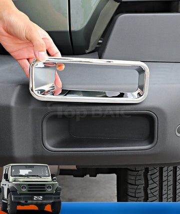 Front Fog Light Bezel Stickers Decorative Trim For BAW 212