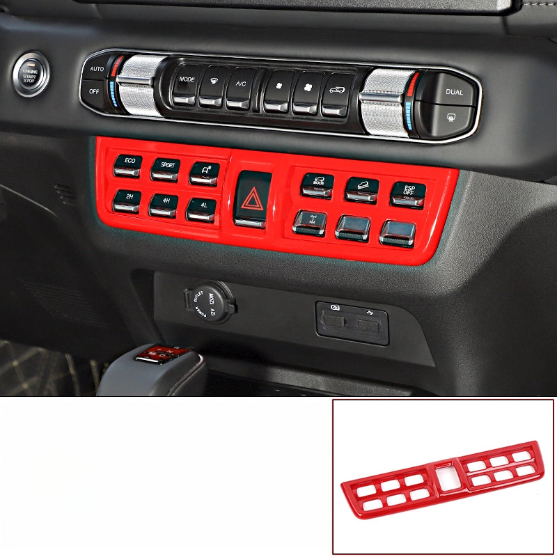 Gear Shift Red Trim Central Console Upgrade For BAW 212
